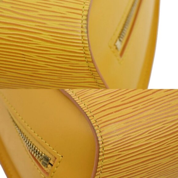 LOUIS VUITTON LV Mabillon Backpack Bag Epi Leather Yellow France M52239 82CA086 - Picture 7 of 14